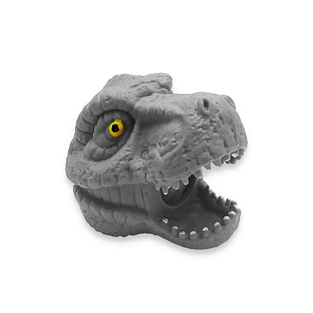Dinossauro Rex de Anti estresse e Depressão Cinza