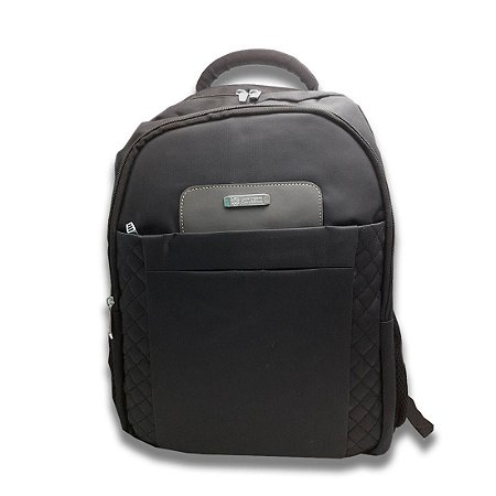 Mochila Preta Ponasoo Passeio Viagem Material Escolar