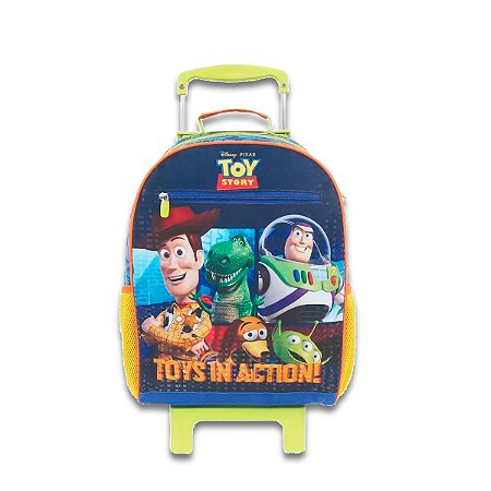 Mochila de Rodinhas  Escolar  Toys Story in Action Infantil