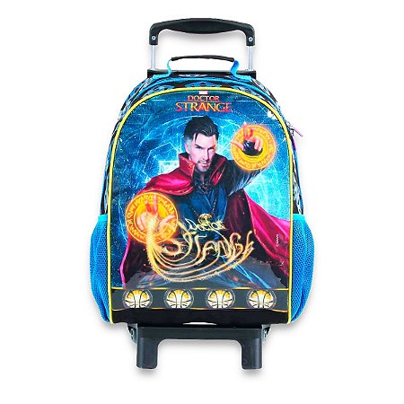Mochila Escolar de Rodinhas Doutor Estranho Magic