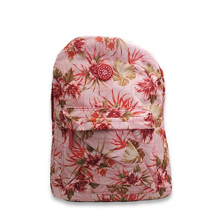 Mochila Escolar Juvenil Florida Costas Clio Style Vermelho