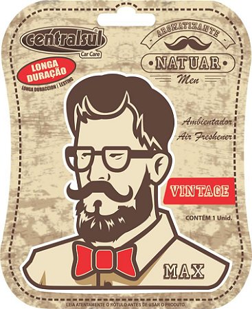 Aromatizante Veículos Centralsul Natuar Vintage Men