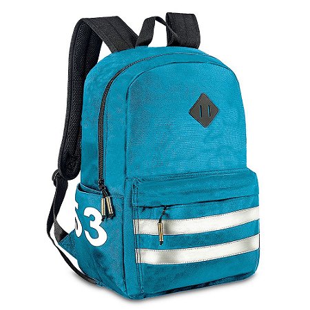 Mochila Escolar Costas Gangster Juvenil Verde