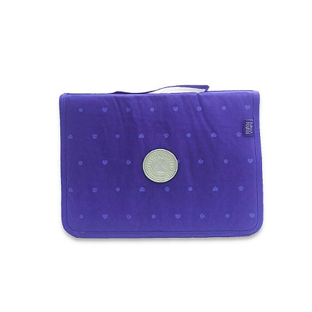 Estojo Pasta Escolar Rebecca Bonbon Cor Roxo