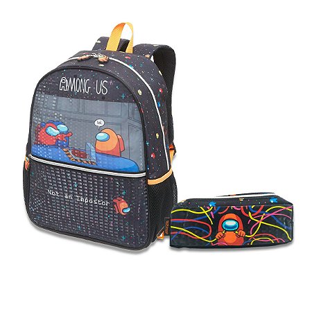 Kit Escolar Amongs Us Space Crew  mate Infantil