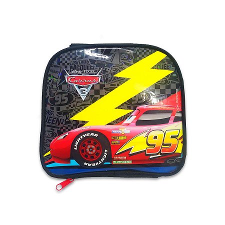 Lancheira Térmica Escolar Carros 3 Relâmpago Mcqueen