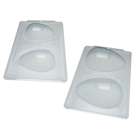 Forma Bwb 6 Ovo liso 350g Sp50 + 2 Ovo Liso 500g Sp51