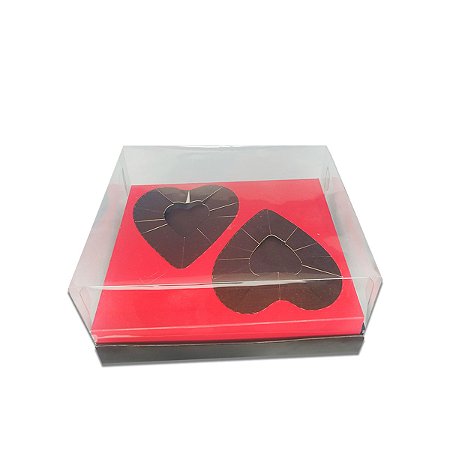 5 Un Caixa de Chocolate Ovo Para 2 Coração Lapidado de 250G