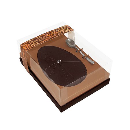 5 UN Caixa Chocolate Para Ovo de Colher 500G Cobre