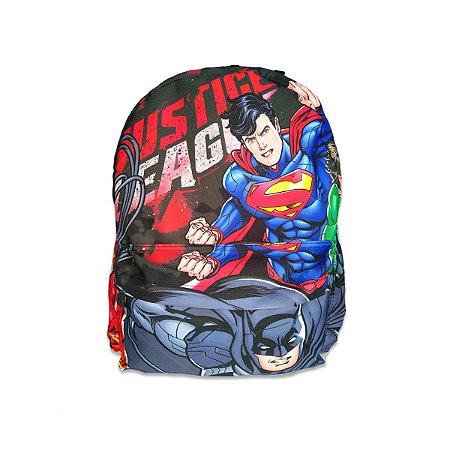 Mochila Costas Escolar  Liga da Justiça Juvenil