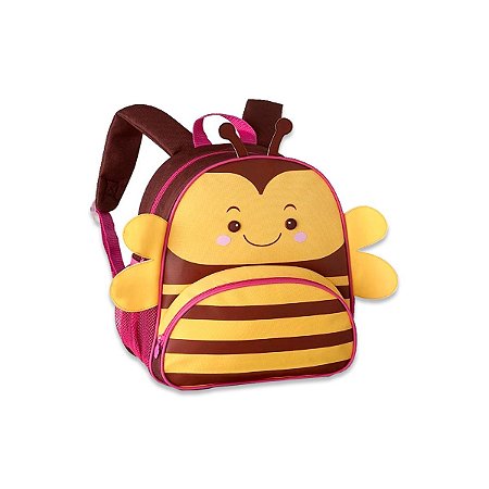 Mochila de Costas Escolar Abelhinha Infantil