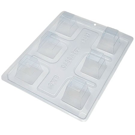 8 Forma de Chocolate Silicone Copo Mousse 3 COD 9427