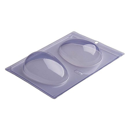 Kit 5 Formas De Acetato Ovo Liso 250g Chocolate Confeitaria
