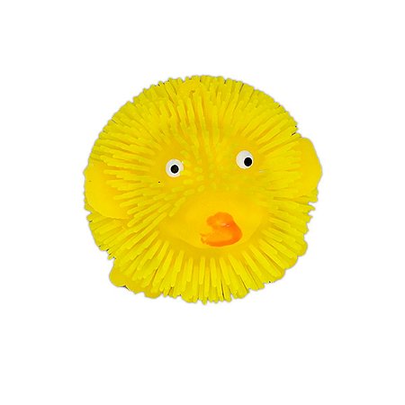 Bola Maluca Pato com Led cor Amarelo de apertar