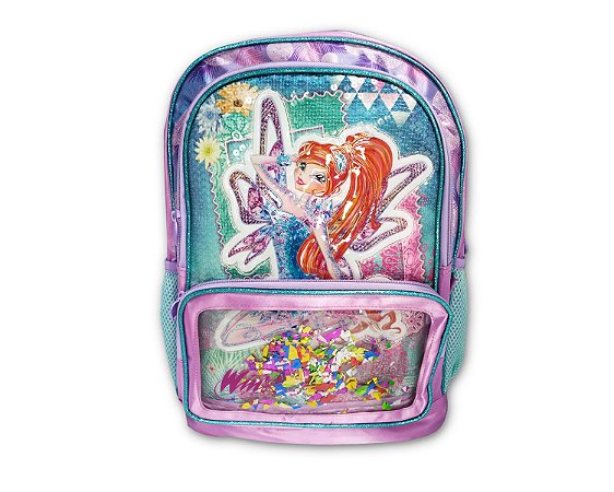 Mochila Escolar Clube Winx Infantil  Lilás