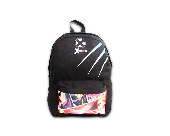 Mochila Escolar X-men Jovem Infantil Preto Dermiwil