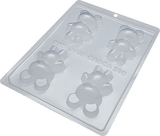 Forma de Chocolate Urso Pequeno COD 9935