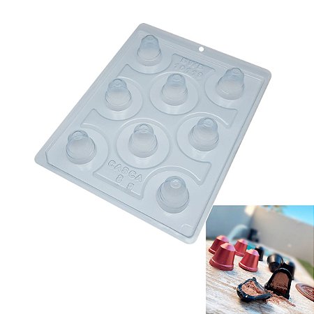 Forma de Chocolate Mini Cápsula De Café BWB COD 10119