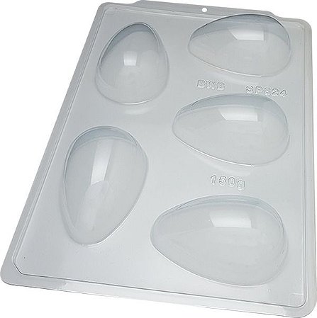 4 Forma de Chocolate Ovo De Pascoa 150g Bwb Gourmet Sp824