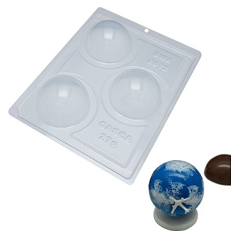 Forma Especial De Chocolate Bwb Esfera 70mm Bombom Silicone