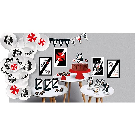 Kit Festa Vasco Decoração Só Um Bolinho Para Aniversário