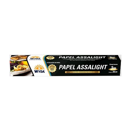 Papel Premium Assalight Multiuso 30x3m Grelhar Untar Fritar