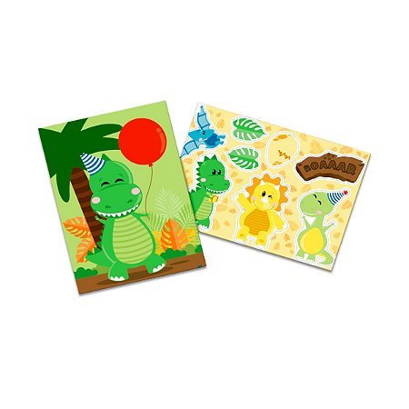 Kit Festa Decoração Aniversário Dino Baby Festcolor
