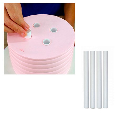 2 un Varinhas Suporte para Bolos 32cm - BlueStar