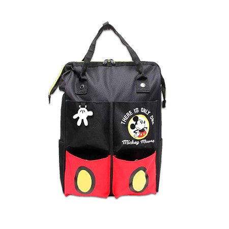 Mochila Escolar Mickey Mouse Infantil Grande Para Costas