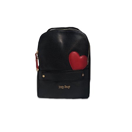 Mochila Passeio Moderna Betty Boop Preto Semax Brasil