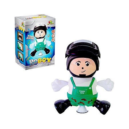 Brinquedo Robo Dançarino ROBOY 360° Infantil - Shop Macrozao