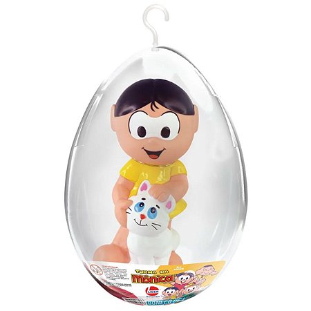 Boneco no Ovo de Páscoa Magali Turma da Mônica Médio 25cm