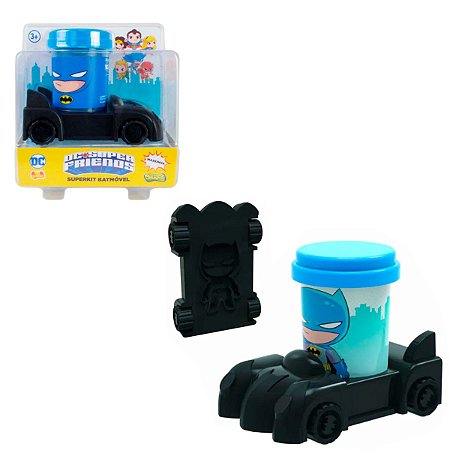 Super Kit Batmóvel Massinha do Batman Super Friends - Sunny