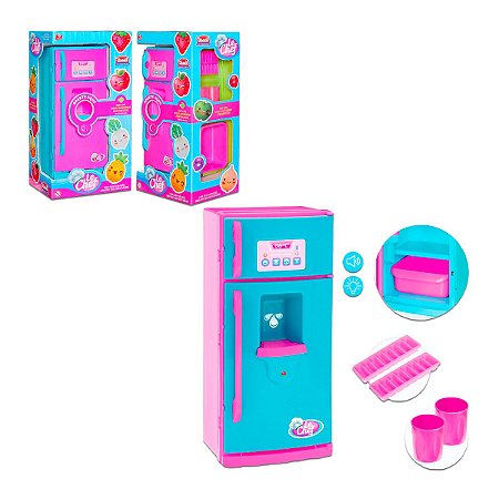 Geladeira Le Chef De Brinquedo com Som e luz Infantil