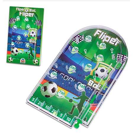 Brinquedo Infantil Mini Fliper Bol Fliperama - Braskit