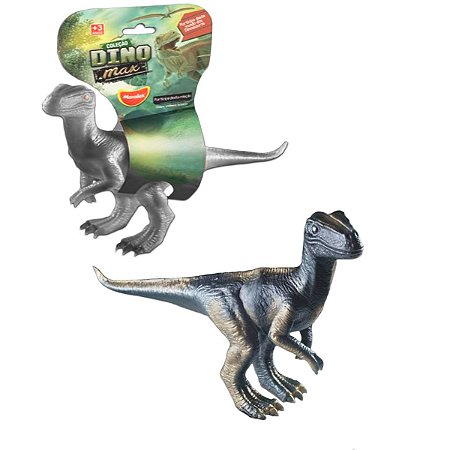 Dino Max coleção Dinossauro Velociraptor Infantil