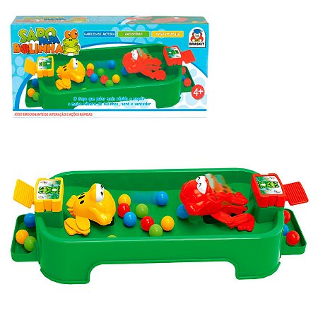 Jogo Mini Sapo Papa Bolinha 5907 - Braskit - LOJAS RENASCER