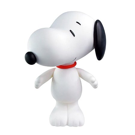 Boneco de Vinil Snoopy Articulado Peanuts 16cm - Lider