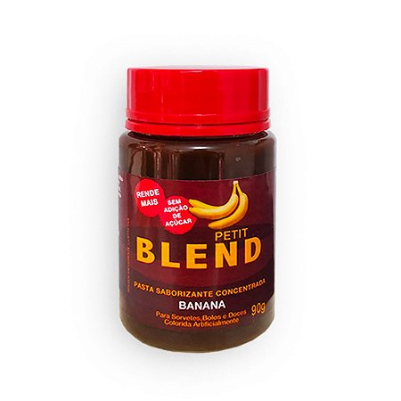 Pasta Saborizante Concentrada Banana Petit Blend 90g