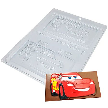 5Un Formas Acetato Carros Mcqueen Disney bwb Chocolate