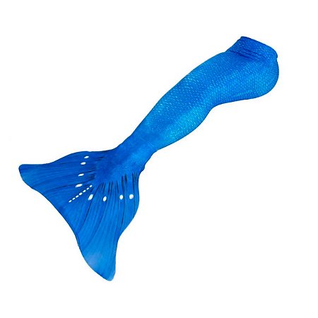 Fantasia Infantil Cauda de Sereia Sirenita Malu Azul