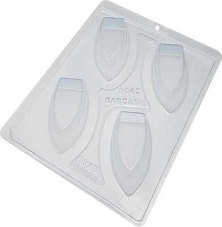 Forma Com Silicone Especial BWB Barca De Chocolate  P