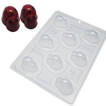 Forma Silicone BWB Joaninha Especial Chocolate 9667