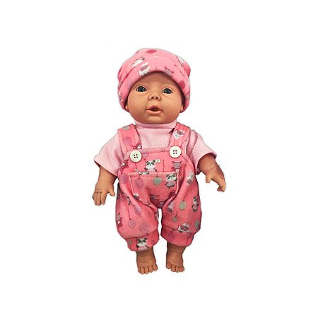 Brinquedo Boneca Estilo Reborn By Milk Menina Rouber