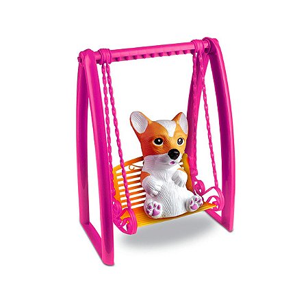 Brinquedo My Beautiful Pet Balancinho Milk Caramelo