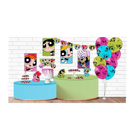 Kit Festa as Meninas Super Poderosas decoração aniversário