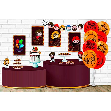 Kit Festa Mesversário Harry Potter Kids Decorativo