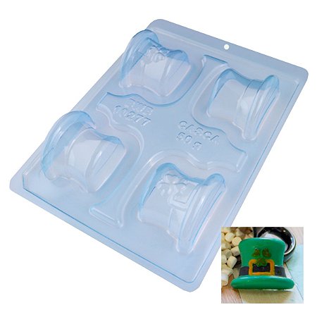 Forma de Chocolate Cartola 4Cav Confeitaria bwb
