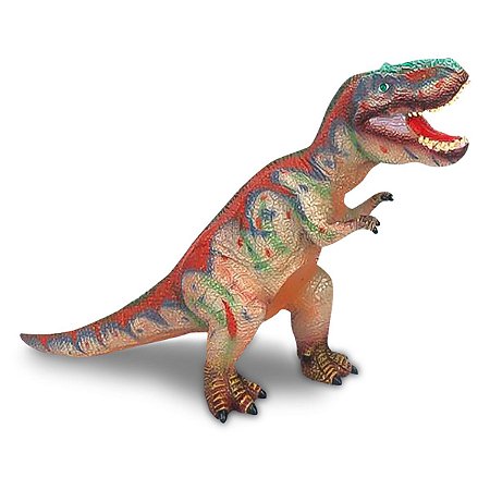 Brinquedo Dinossauro Tiranossauro Rex Marrom 40cm Zoop Toys - Shop Macrozao