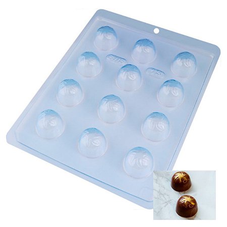 5Un Formas Chocolate Trufa Cereja Hélice BWB Confeitaria